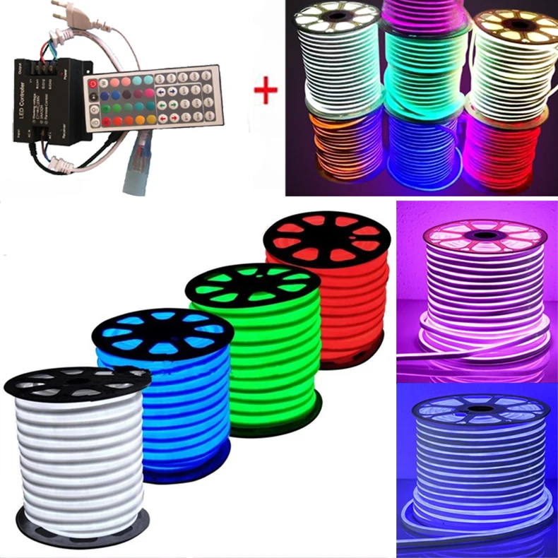 Водонепроницаемый DC12V UCS1903 RGB Мечта цвет программируемые неоновые светодиодные
