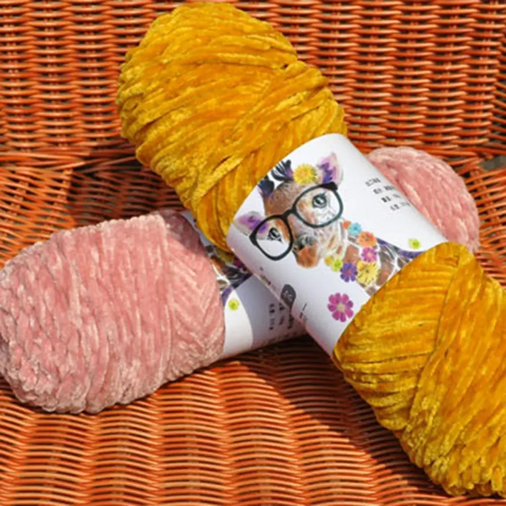 Золотой Бархат пряжа сплетенная шерсть DIY яркая линия Пряжа крюк линия обуви полиэстер Полный светильник многоцветный мягкий и удобный дышащий