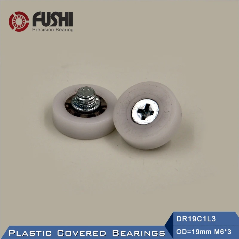 Подшипники DR19C1L13 подшипник шкива с резьбой 6*19*6 мм (2 шт.) для дверей и окон
