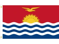 republic of kiribati national flag 90150cm6090cm4060cm 3x5ft flying flag 1521cm hand flag banner for event office