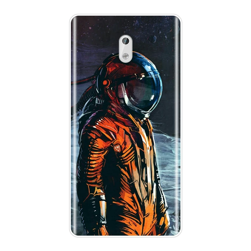 Чехол Colorfu для мальчиков Nokia 8 6 5 3 2 1 мягкий силиконовый космический крутой мужской