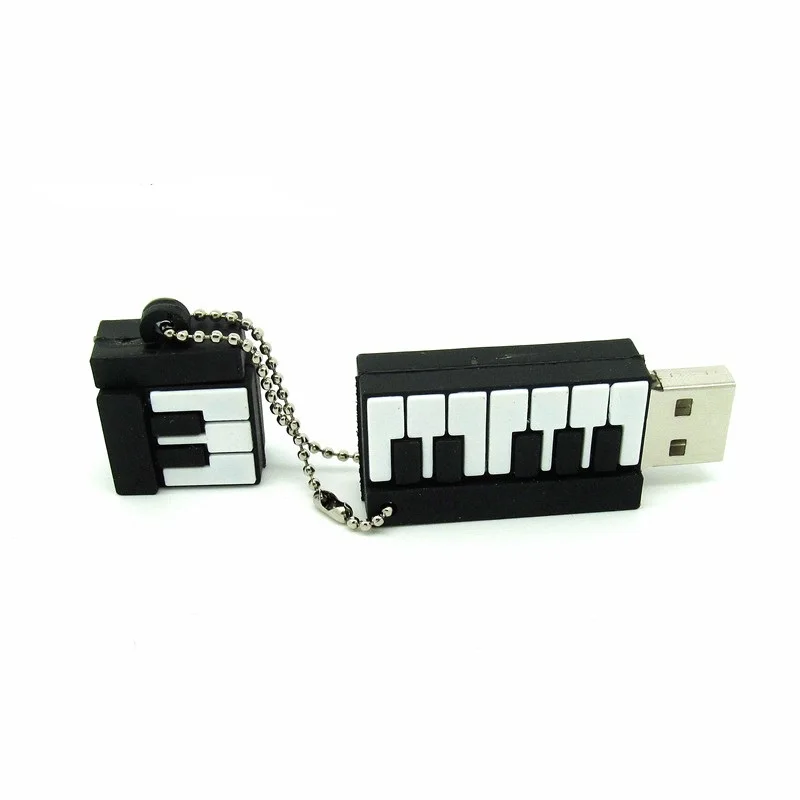 Пианино клавиатура флэш-накопитель usb карта памяти Флеш накопитель personalizado 4 ГБ 8 16