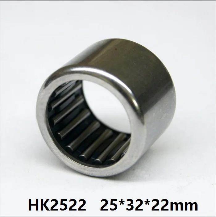 100 шт./лот HK2522 HK253222 25*32*22 мм игольчатый роликовый подшипник 25x32x22 мм|Валы| |