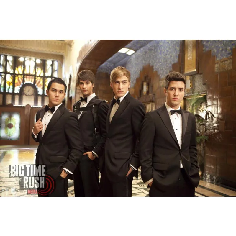 Красивый индивидуальный плакат Big Time Rush домашний декор тканевые плакаты лучший