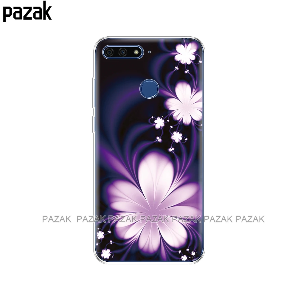 61341 Силиконовый чехол для huawei honor 7C, 5,7 дюймов, чехол мягкий, симпатичный, из ТПУ, защитный чехол для телефона huawei honor 7c Aum-L41 - Цвет: 61341