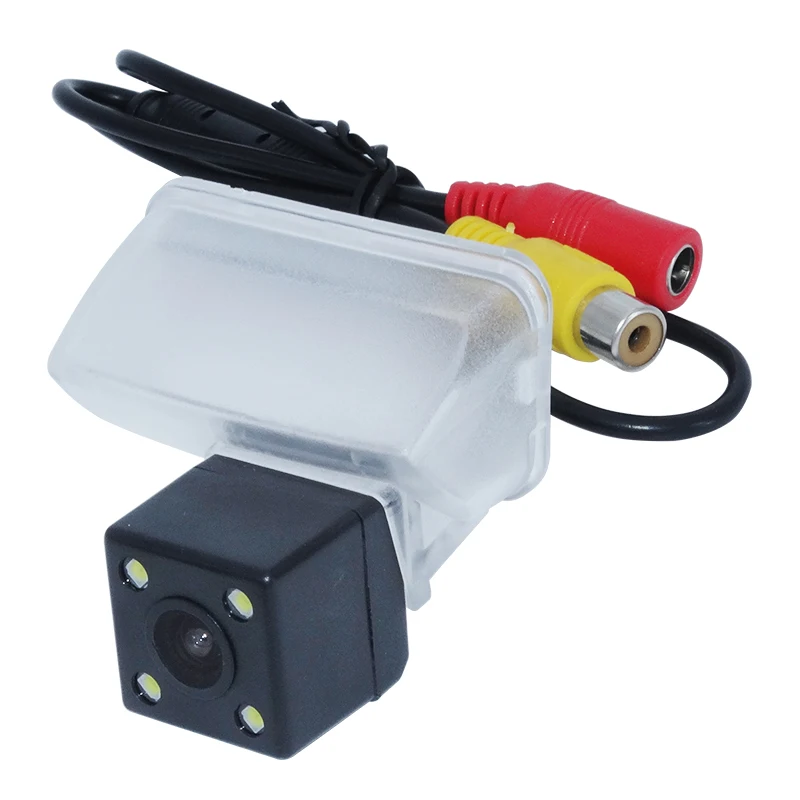 Акция Автомобильная камера заднего вида с 4 светодиодами ночного видения на 170