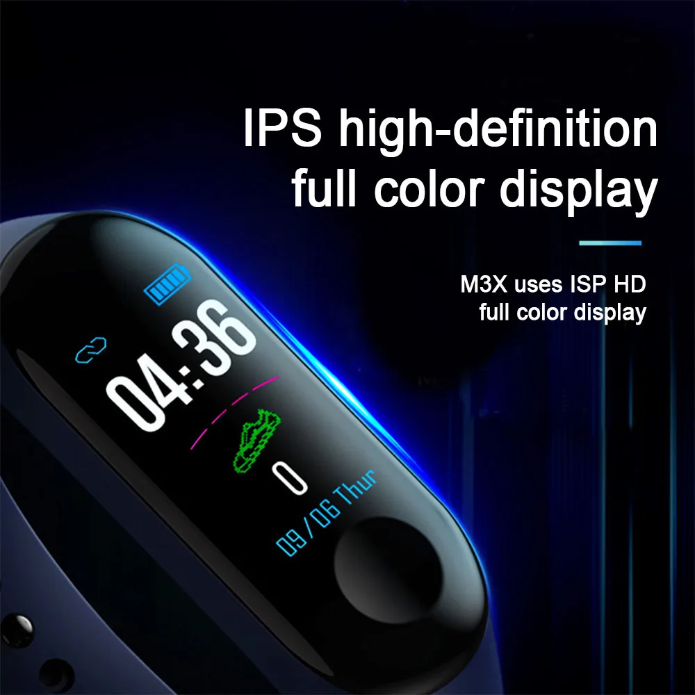 ! ACCEZZ смарт браслет для Android IOS спортивный с шагомером пульсометром и монитором