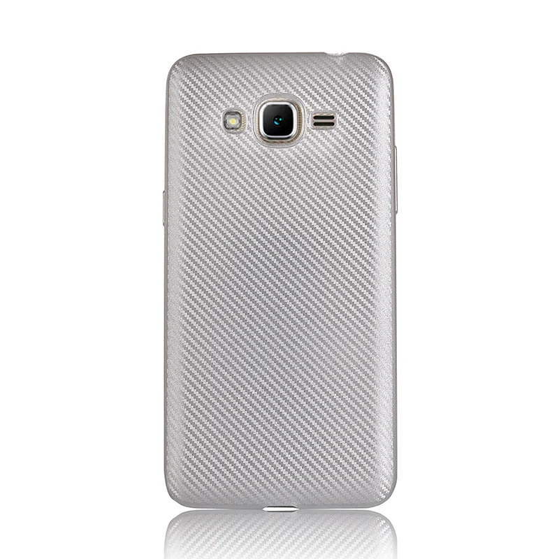 углеродные волокна узор силиконовый чехол на samsung galaxy j2 prime SM-G532F/DS чехлы мягкий