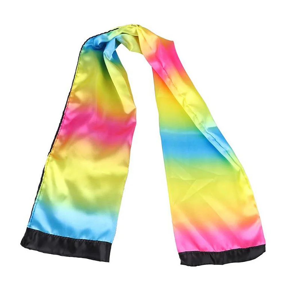 New 4 Colors Changing Silk Scarf Magic Tricks Learning Props Stage Perform Change Color Toys Funny Toys for Baby