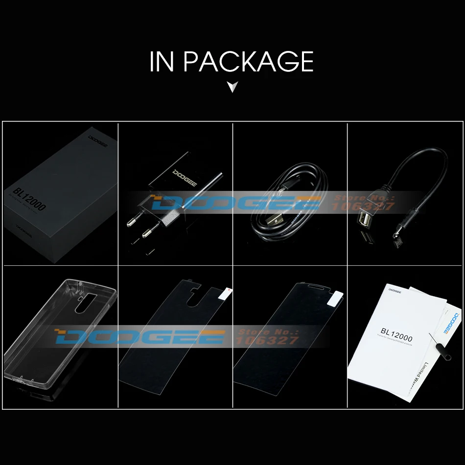 DOOGEE BL12000 12000mAh face ID 32GB 4G смартфон 6,0 дюймов 18:9 FHD+ MTK6750T Восьмиядерный четыре камеры Android 7,0