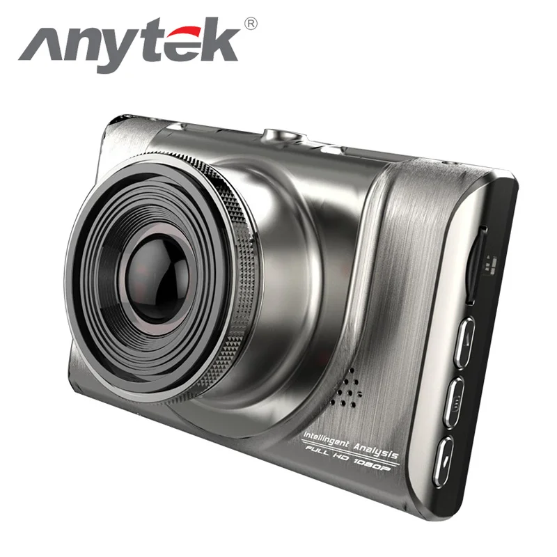 Anytek Видеорегистраторы для автомобилей автомобиля Камера 1080 P 3.0 дюймов HD WDR