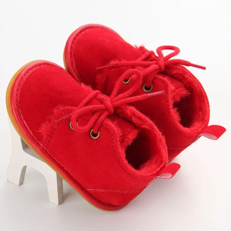 

Toddler Winter Warm Leopard Baby Kids High Shoes Casual Anti-Slip Walk Sneaker First Walkers