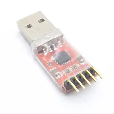 1 шт., последовательный преобразователь USB 2,0 в TTL UART CP2102 STC PRGMR
