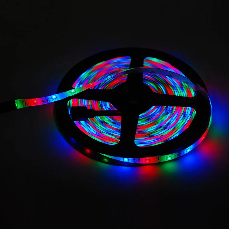 RGB Светодиодные ленты 5 м/roll 60leds/м Светодиодная Клейкие SMD 3528 2835 10 м DC 12 В