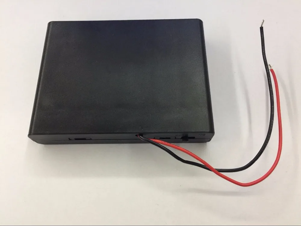 Высококачественный держатель для 6 батарей AA пластиковый чехол хранения 1 5 в