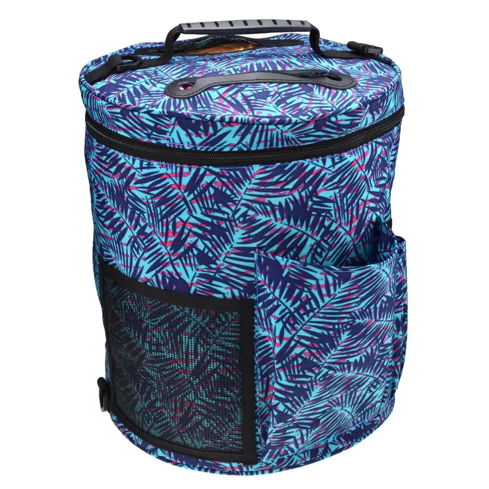 Сумка для хранения пряжи чехол барабан женщин подходит всех аксессуаров вязания