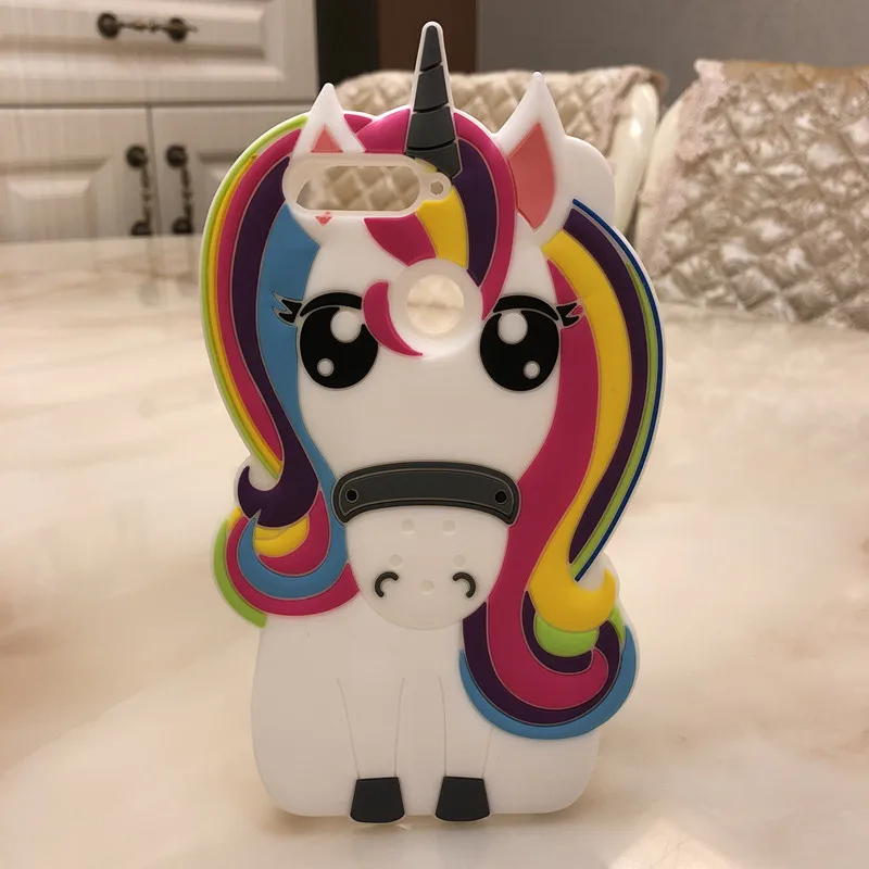 Для huawei Honor 7A Pro Y6 Prime чехол 3D силиконовая лошадь кекс мультфильм мягкий чехол для телефона для huawei Y6 ATU-L21 Y62018