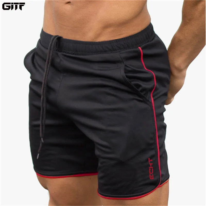 Мужские спортивные шорты для фитнеса GITF мужские бодибилдинга бега тренировок