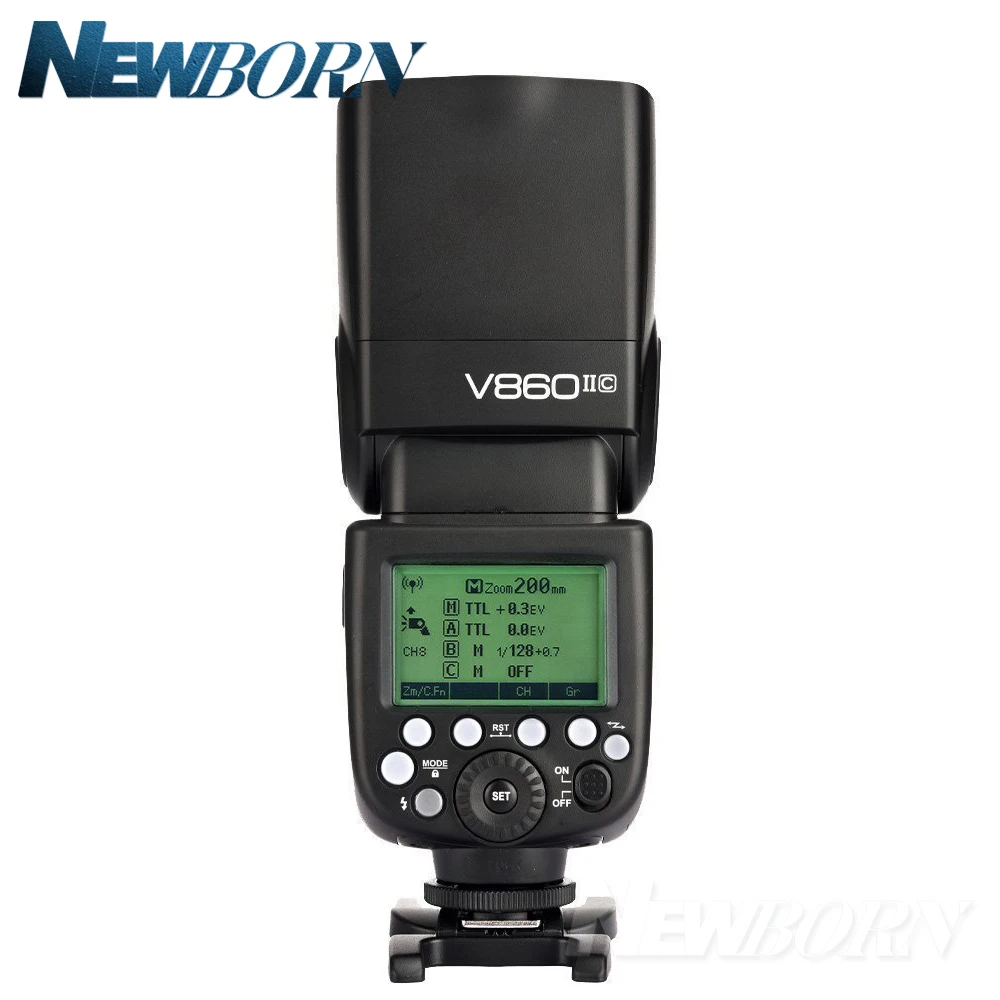 3x Godox V860IIC Speedlite GN60 HSS 1/8000s TTL Flash светильник + Xpro C беспроводной триггерный