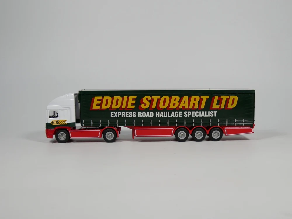 Atlas 1: 76 ERF curtiside EDDIE STOBART литая модель