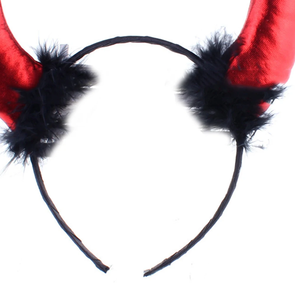 5 шт. новые аксессуары для волос женщин ободок дьявола 4 вида стилей косплей