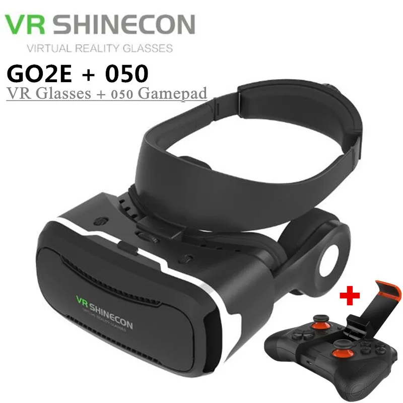 Оригинальная VR Виртуальная реальность 3D очки коробка стерео VR Google картонная гарнитура шлем для IOS Android смартфон, Bluetooth рокер