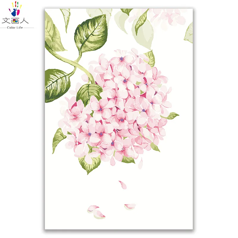 Diy картина маслом завод красных фруктов фотографии по номерам цветы холст