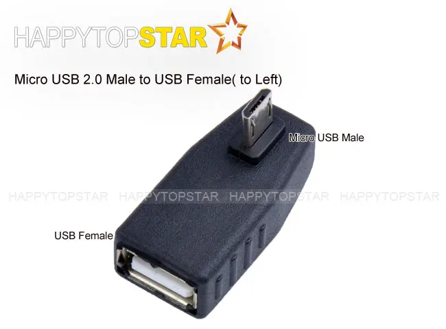Переходник Micro USB 2 0 1 Папа (слева) угловой адаптер 480Mbs переходник зарядное