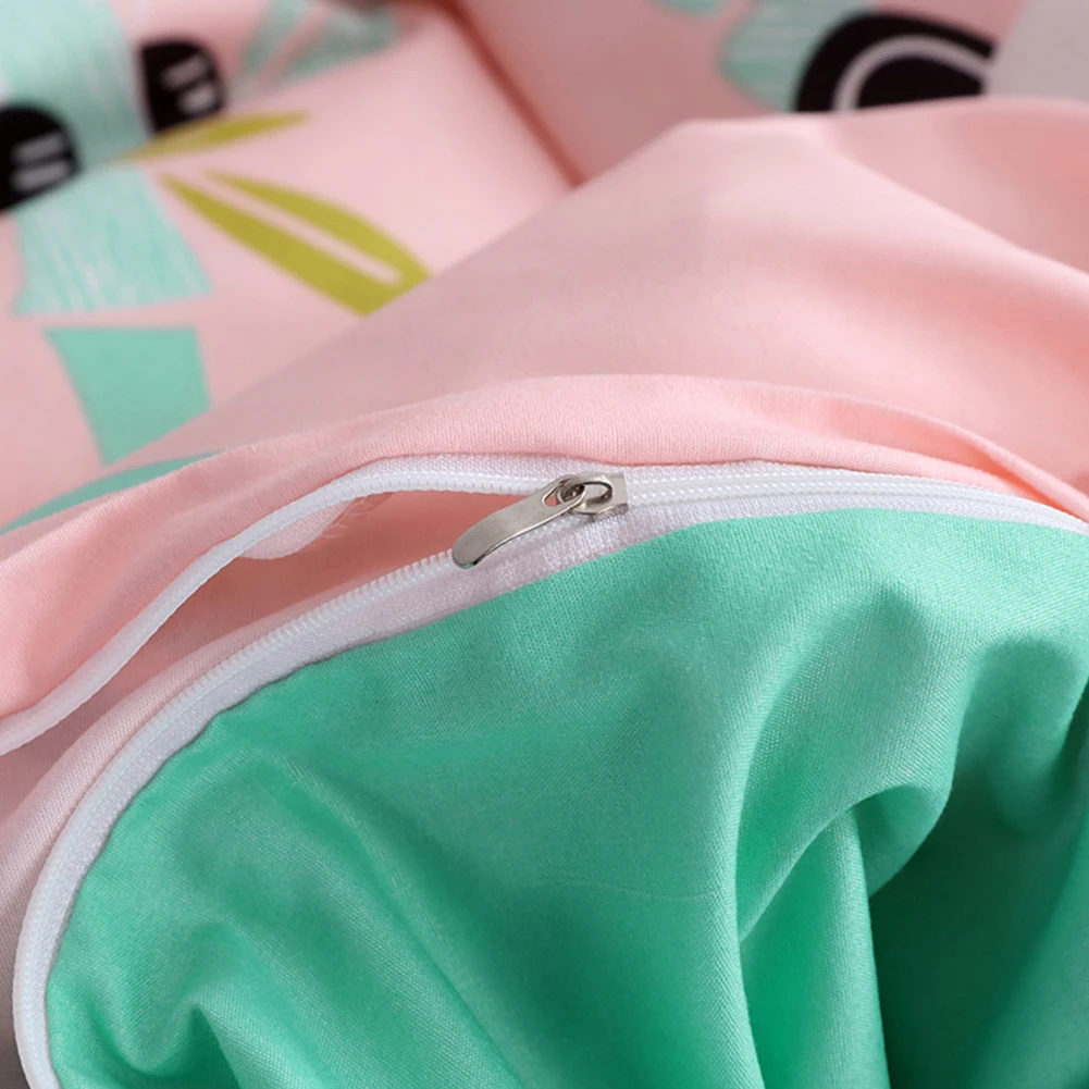 Комплект постельного белья с принтом панды комплект из 3/4 предметов наволочка