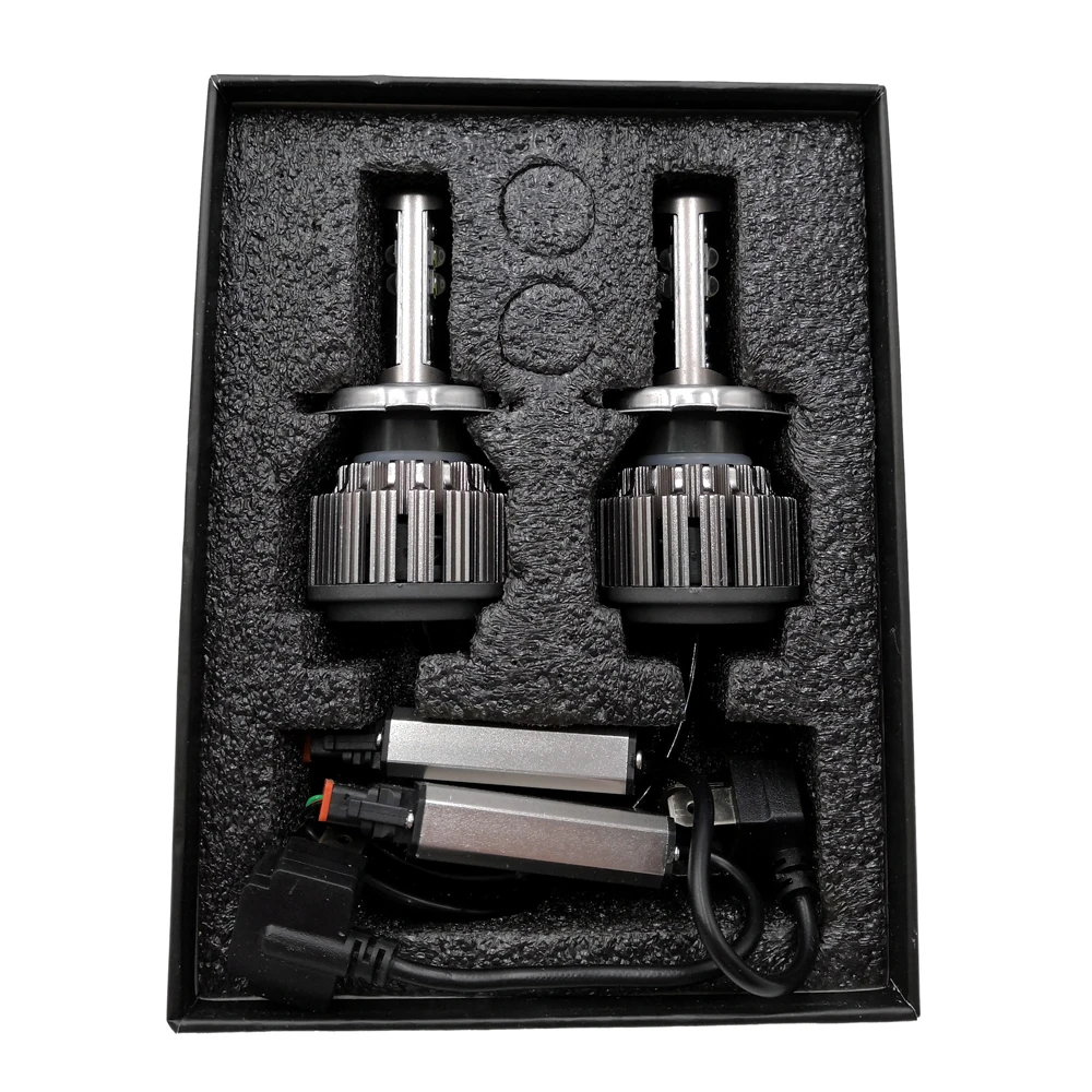V16 Turbo led 40w 80w 45w 4500lm рабосветильник 3600lm H4 hi/lo H1 H3 H7 H10 H11 H13 9005 9006 9007 все в одном