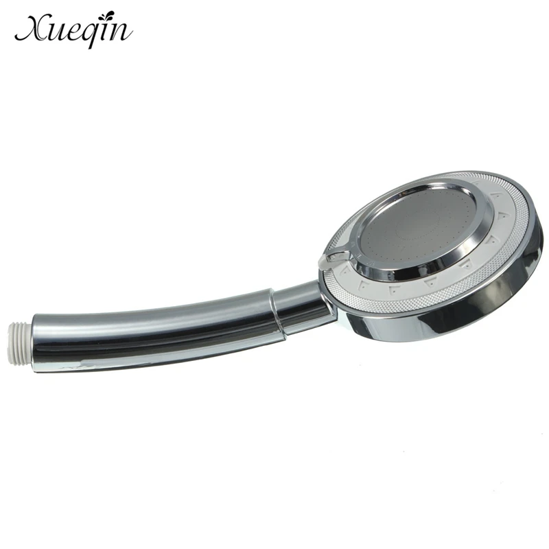 Xueqin Серебряная насадка для душа с 3 режимами прочная водосберегающая одной