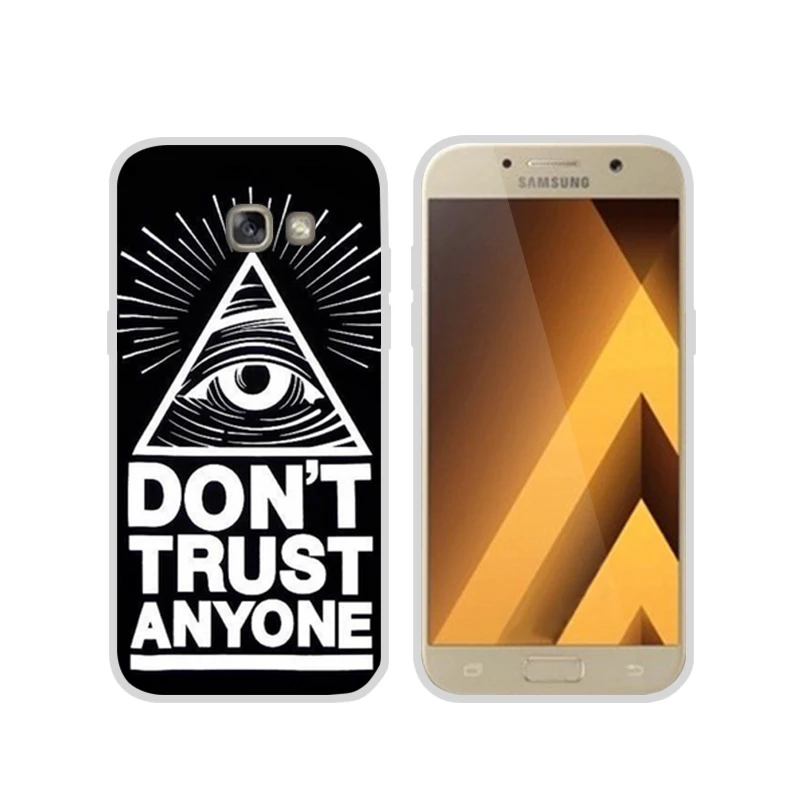 Soft Silicone Case For Samsung Galaxy A7 2017 5.7 Inch Capas Fundas Printing Drawing Phone A720 A720F |