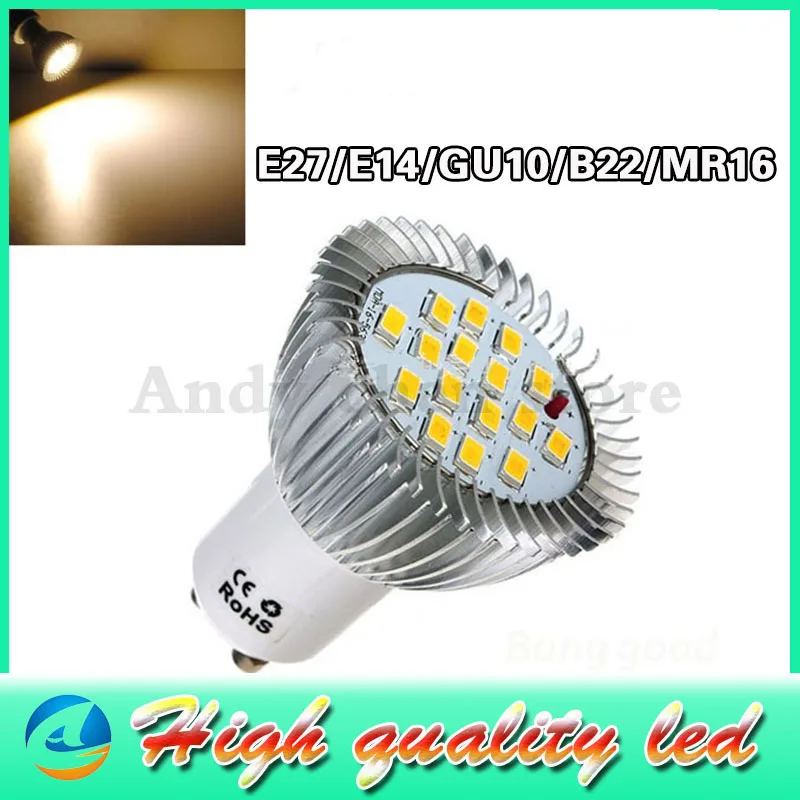 

Cree High Power GU10 9W SMD 5730 16 LEDS Spotlight Bulb Light AC 85-265V Led Lamp Energy Saving Warm Cold White Spot Lights