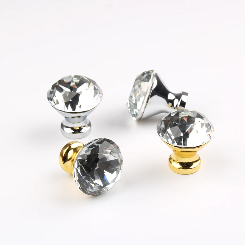 Горячая продажа золото/серебро ручка 10 шт Кристальное стекло чистая шкафа