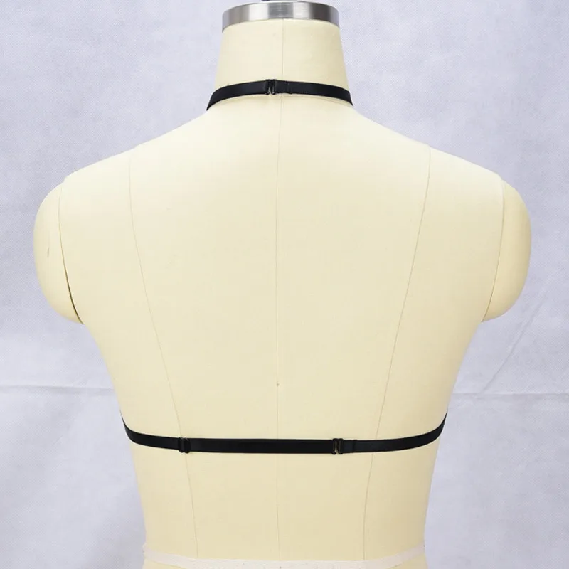 Связаны с черным восточном слинг нижнее белье бюстгальтер Harajuku Экзотических