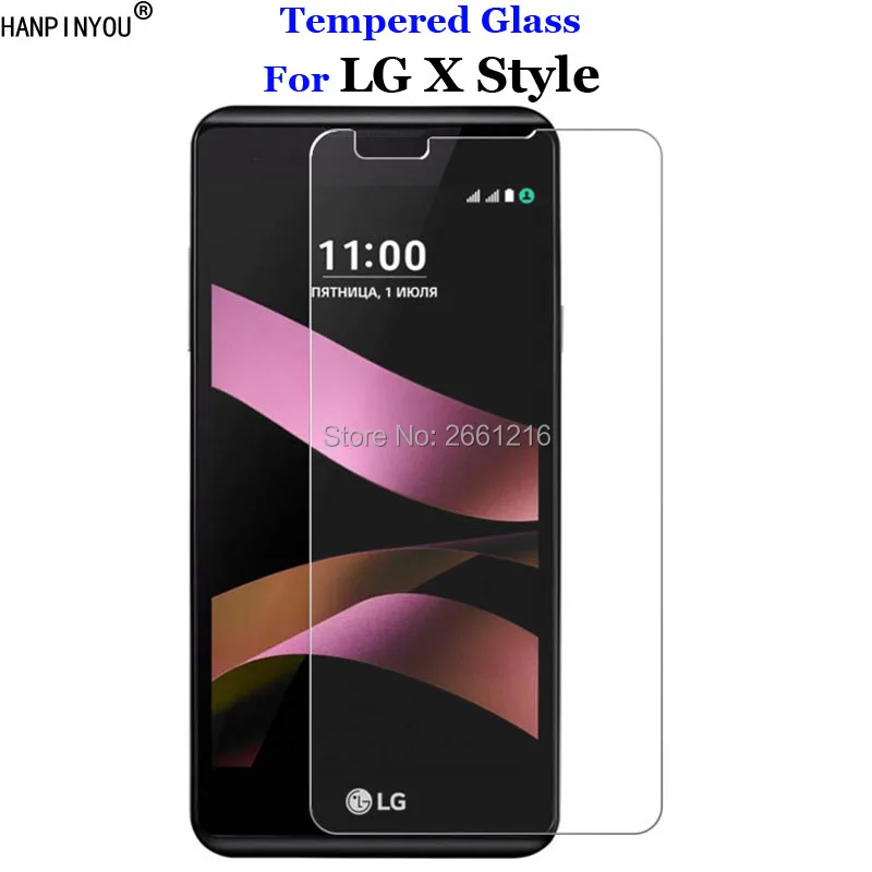 Для LG X Style 5 0 &quotзакаленное стекло 9H 2.5D премиум-класса Защитная пленка для