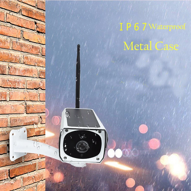 Yobang беспроводная WIFI 1080P 2 0 M Солнечная камера наружная Водонепроницаемая
