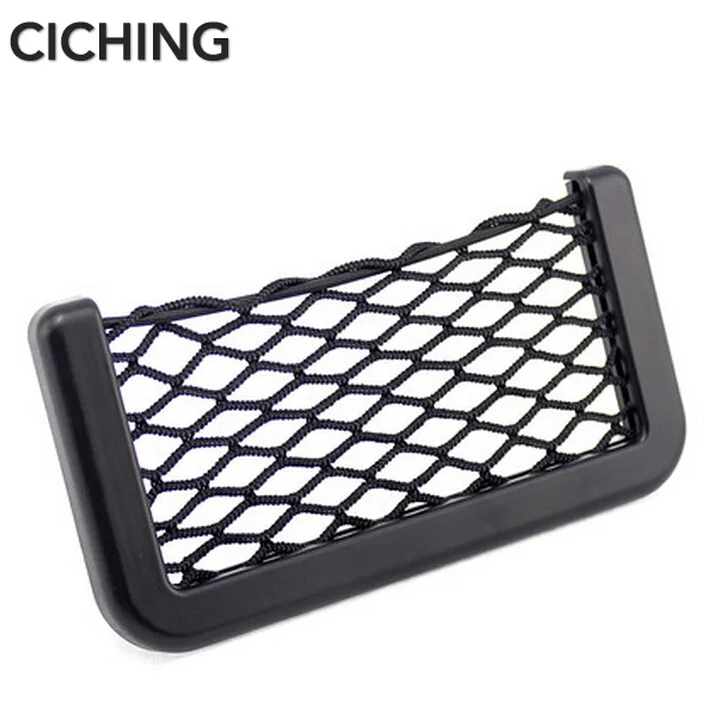 Горячая продажа Автомобильная сетка для хранения карман smart fortwo renault clio 2 seat leon fr 4