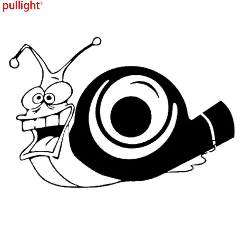 Фанки турбо Улитка Автомобильная Наклейка Виниловые наклейки для стайлинга