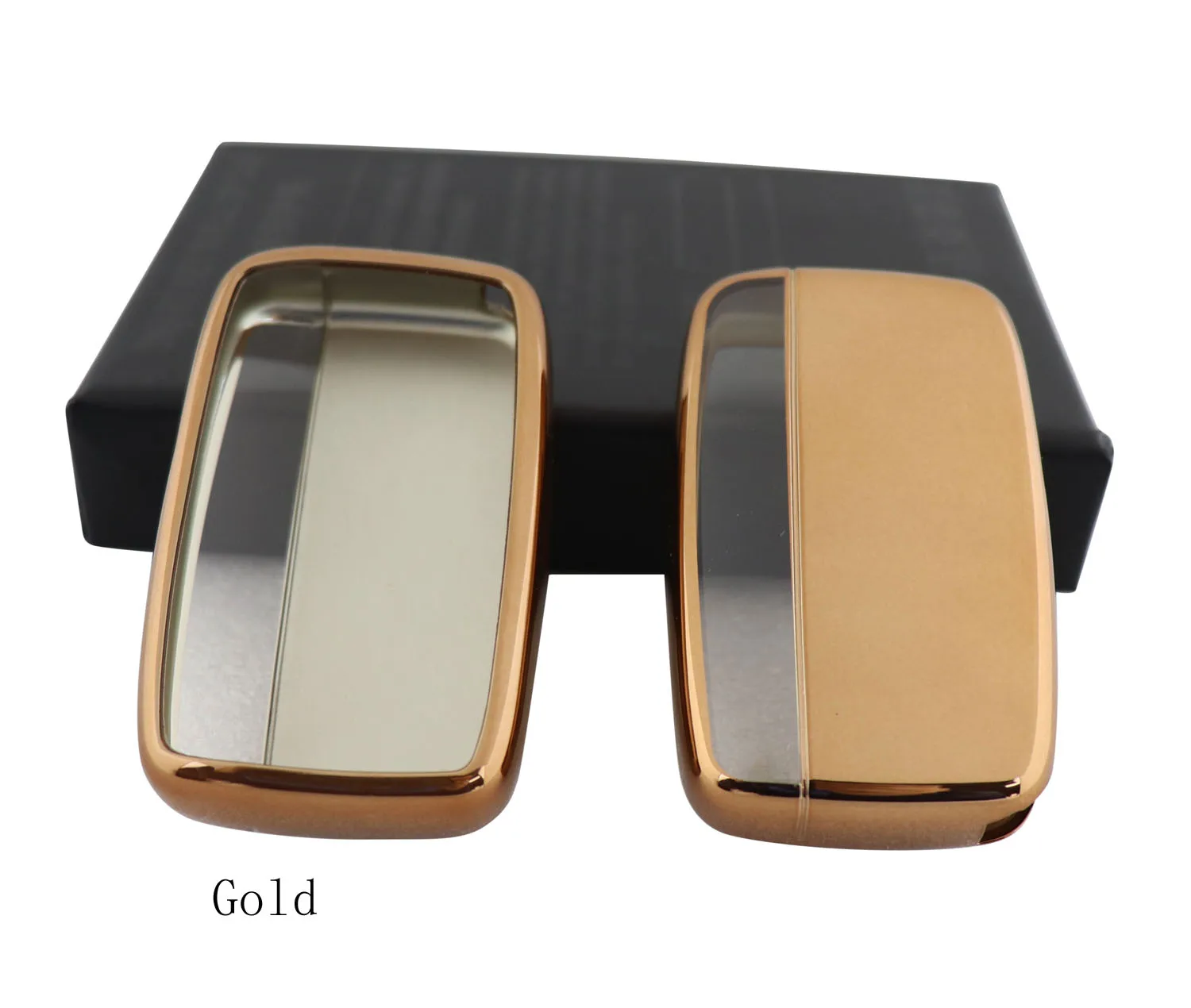 Золотой защитный ТПУ чехол для ключей Range Rover Discovery Defender LR4|Футляр автомобильного