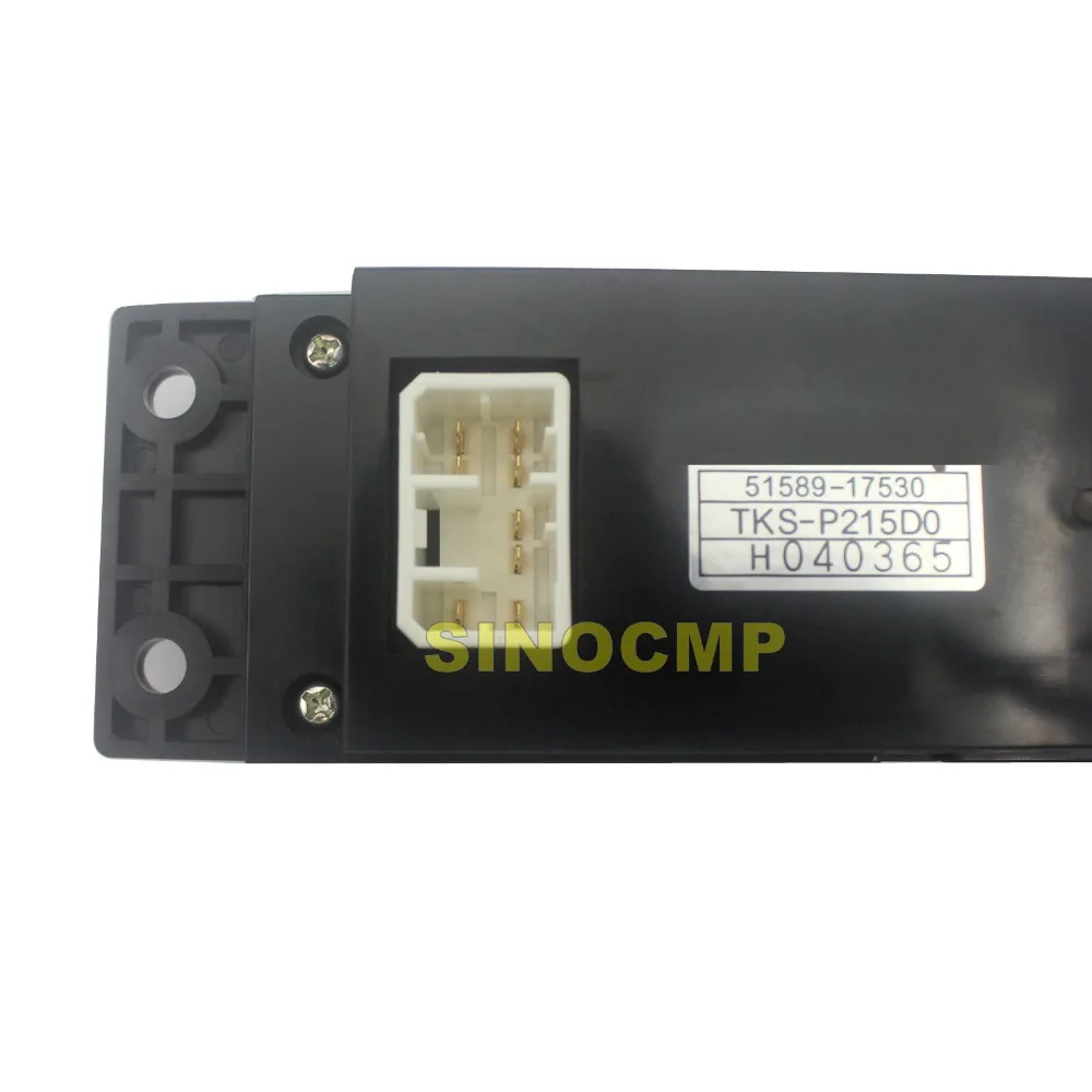 

Air Conditioner Controller 51589-17530 for Kobelco SK230-6 Excavator