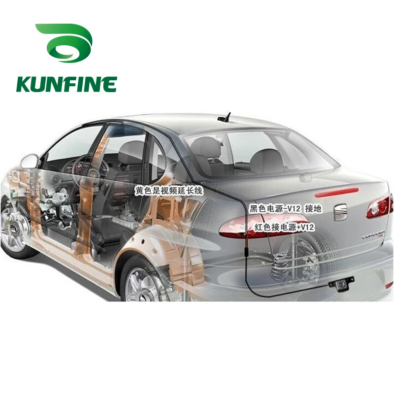 Универсальная автомобильная камера заднего вида парковочная инфракрасная