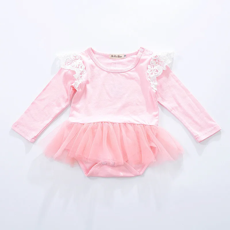 Милые весенние боди для маленьких девочек Одежда новорожденных комбинезоны bebes