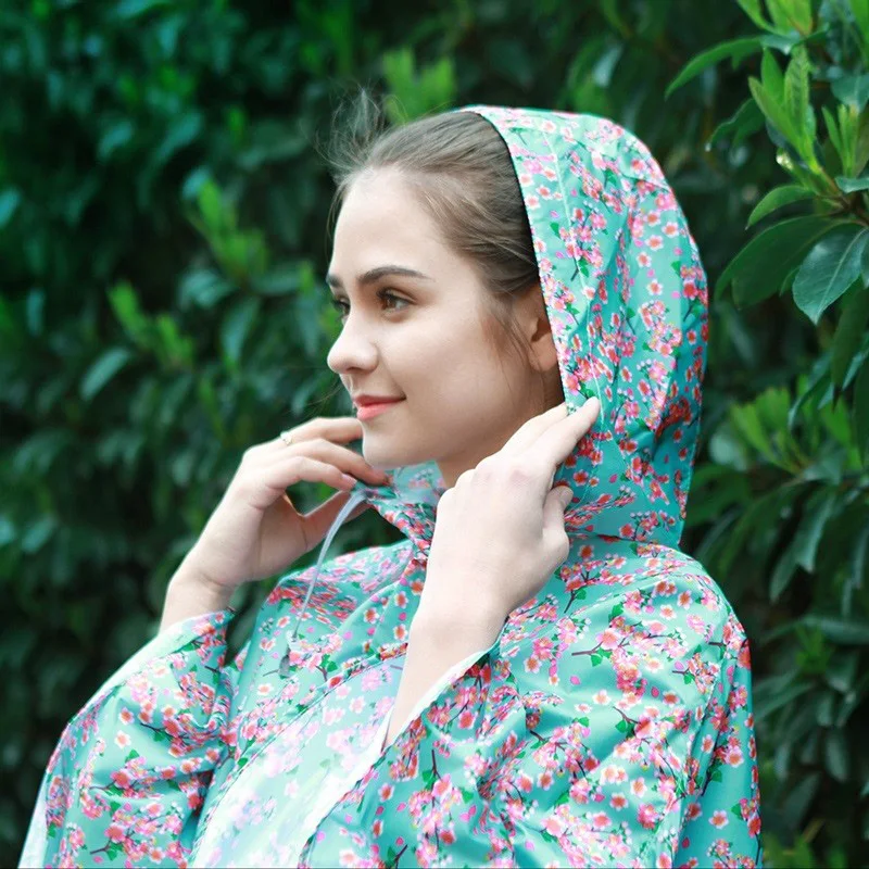 Дождевик из ПВХ водонепроницаемый дождевик подиумный плащ с капюшоном для