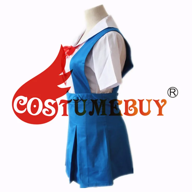 Школьный костюм CostumeBuy неоновый Genesis Evangelion EVA Ayanami Rei Soryu Asuka Langley для девочек L320 |