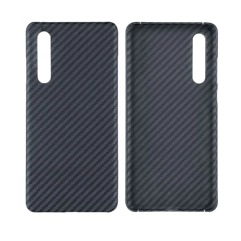 Matte black Углеродное волокно Материал защита мобильного телефона для huawei P30pro huawei P30 тонкий светильник - Цвет: Matte black