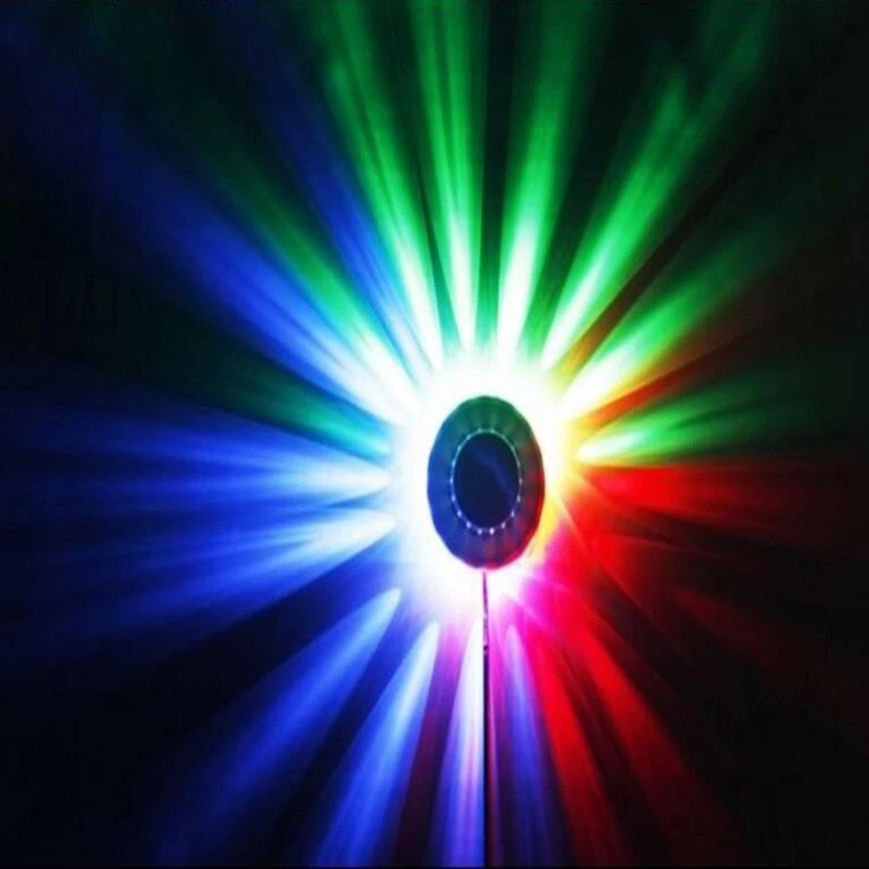 KZKRSR Led UFO Party Light Magic Sunflower Lamp Stage Lights Colorful Disco Dancing for and Club Etapa EU/US Plug | Лампы и освещение