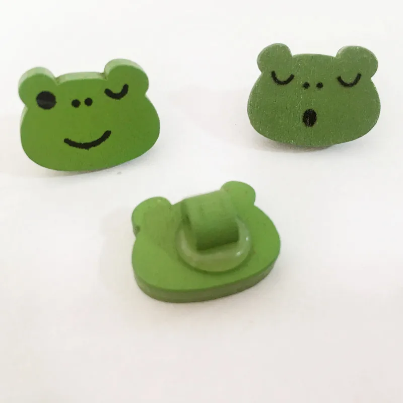 Декоративные деревянные кнопки Frog для шитья аксессуары скрапбукинга одежды
