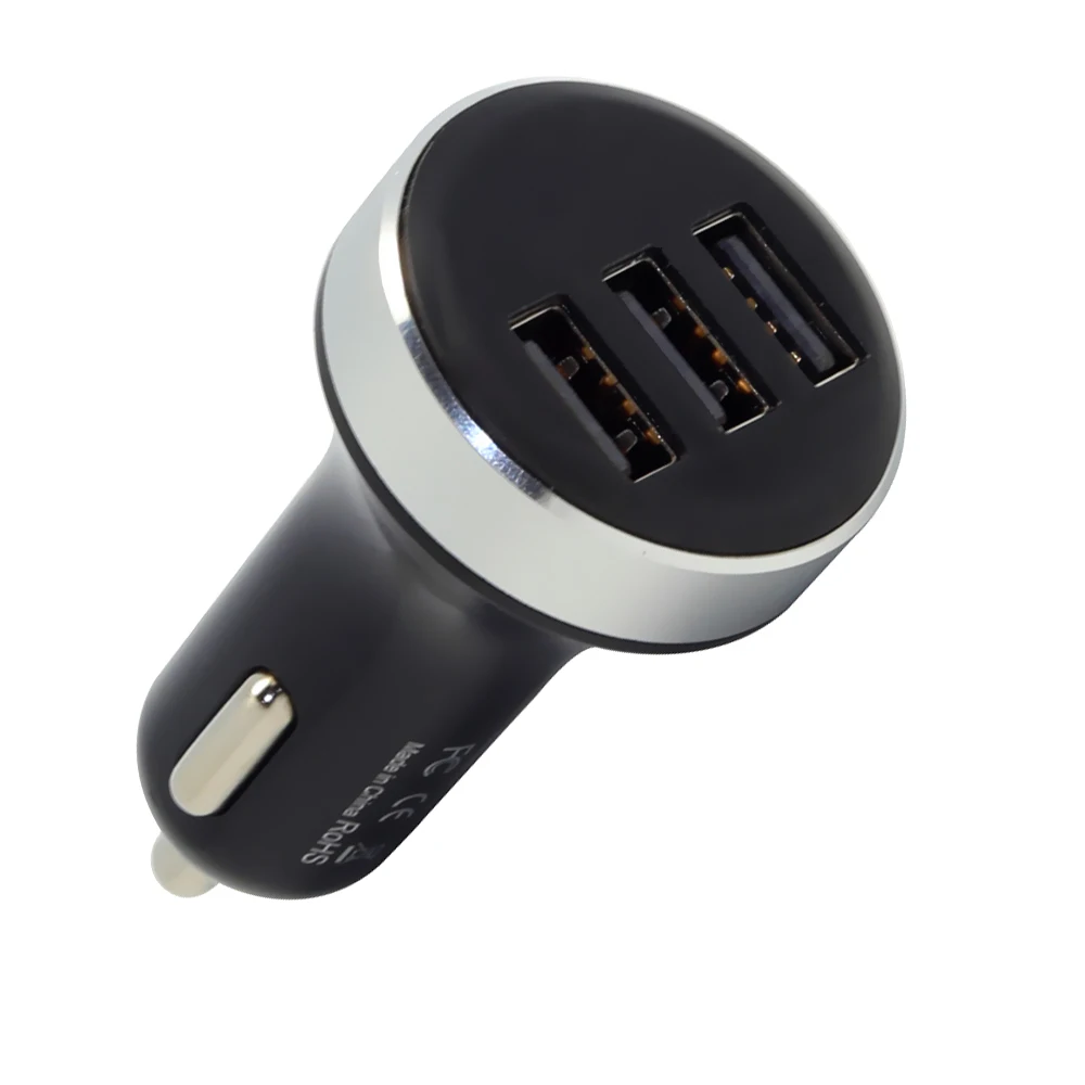 AP03 12 V автомобильное зарядное устройство прикуриватель гнездо 3 usb порта и