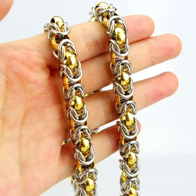 Лидер продаж бесплатная доставка ожерелье из чистого золота и серебра с большой